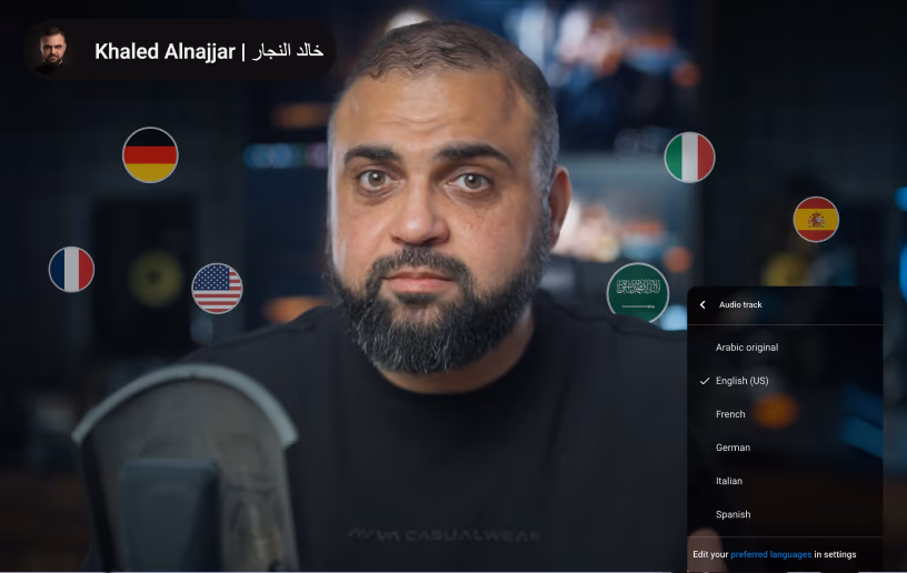 Khaled Alnajjar escala el coaching vocal global con VMEG.AI